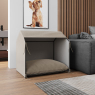 Casinha De Cachorro Pet Tati Raças Pequenas - Bege(100)
