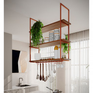 Nicho De Teto Indústrial Denver 95cm Cobre(100)