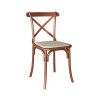 Mesa Com 4 Cadeiras Katrina Cobre Elen Hairpin 110cm Jantar Branca Base Cobre
